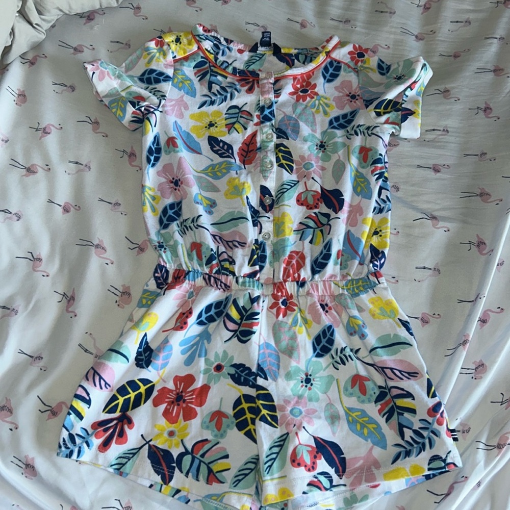 Nautica Floral Summer Romper - Small 7